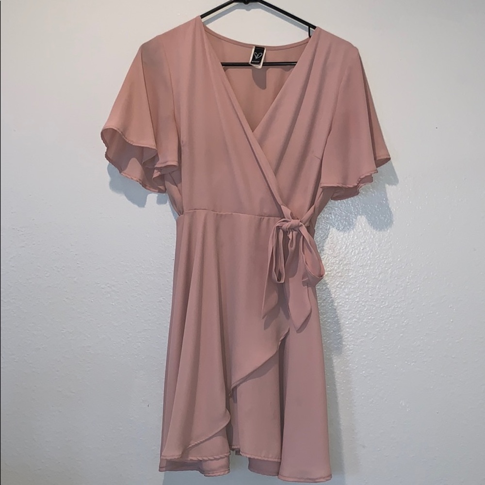 Light pink formal dress